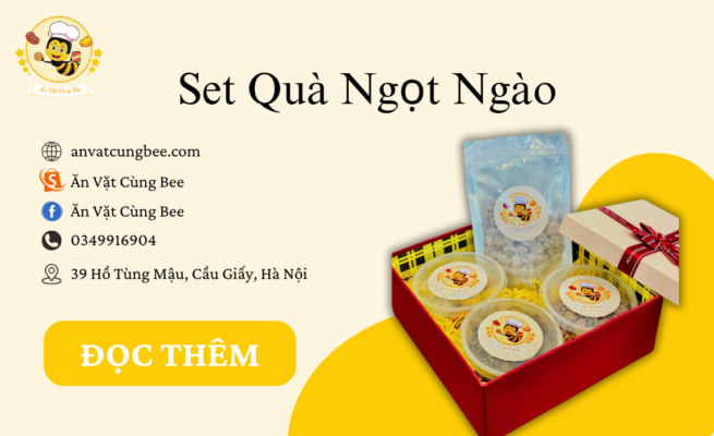 Hình ảnh minh họa set quà ngọt ngào