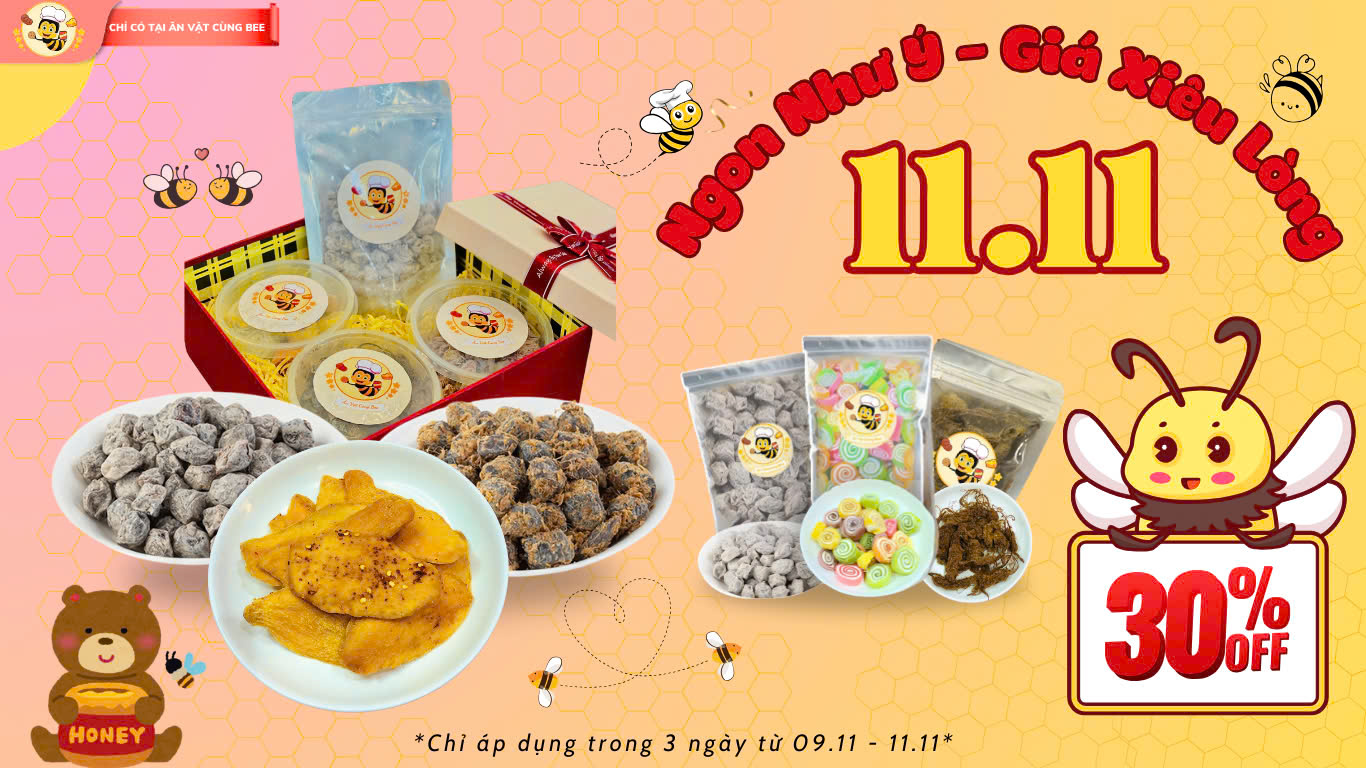 Ảnh bìa ngày siêu sale 11.11